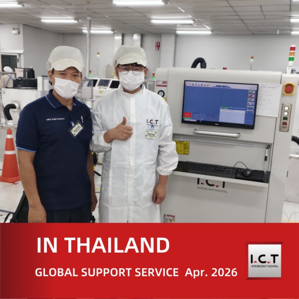 Dukungan Teknis Global ICT untuk Pemasangan Mesin Penandaan Laser di Thailand